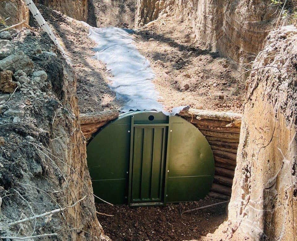 Ο Ουκρανικός Σύνδεσμος Ανάπτυξης παρουσίασε ένα έργο οχυρώσεων, που βασίστηκε στην εμπειρία του πολέμου.